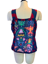 Load image into Gallery viewer, Flower Chick Patchwork 2-4x