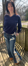 Load image into Gallery viewer, Hare Hare wide leg denim jeans size 30