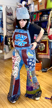 Load image into Gallery viewer, For Meredeth Billy Brat patch overalls XL