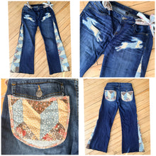Load image into Gallery viewer, Hare Hare wide leg denim jeans size 30