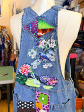 Load image into Gallery viewer, For Meredeth Billy Brat patch overalls XL
