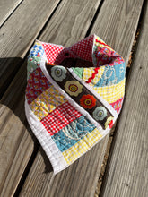 Load image into Gallery viewer, Quilted Snap back bandana