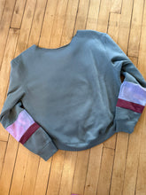 Load image into Gallery viewer, patchwork sweatshirt medium