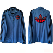 Load image into Gallery viewer, Women’s Customized Adidas Trey foil Track Jacket
