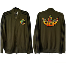 Load image into Gallery viewer, Women’s Customized Adidas Trey foil Track Jacket