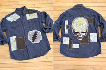 Load image into Gallery viewer, Patchwork Poppy Flannel-Large