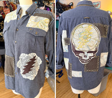 Load image into Gallery viewer, Patchwork Poppy Flannel-Large