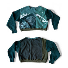 Load image into Gallery viewer, Cropped Bear patchwork medium