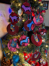 Load image into Gallery viewer, Doggy Disco Donut ornament