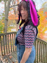 Load image into Gallery viewer, Bunny Ear Hoodie Bonnet