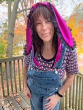 Load image into Gallery viewer, Bunny Ear Hoodie Bonnet
