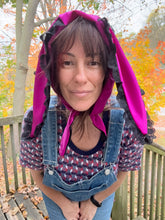 Load image into Gallery viewer, Bunny Ear Hoodie Bonnet