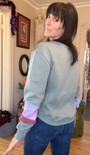 Load image into Gallery viewer, patchwork sweatshirt medium
