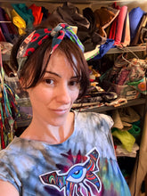 Load image into Gallery viewer, Patchwork Bandana G land and sea
