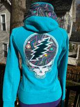 Load image into Gallery viewer, Throwing Stones Hoodie ladies size 8
