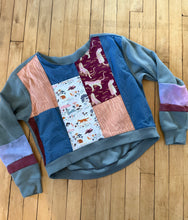Load image into Gallery viewer, patchwork sweatshirt medium
