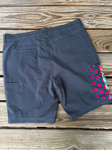 36” Patchwork Pocket Shorts