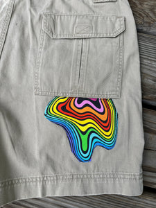 34” Cargo Drips Shorts