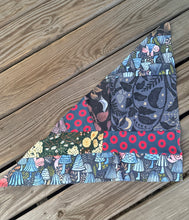 Load image into Gallery viewer, Patchwork Bandana k approach the night with caution
