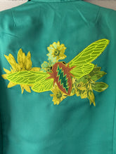 Load image into Gallery viewer, Greens Cicada Blazer Petite medium
