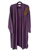 Load image into Gallery viewer, Cozy long Cats cardigan plus size
