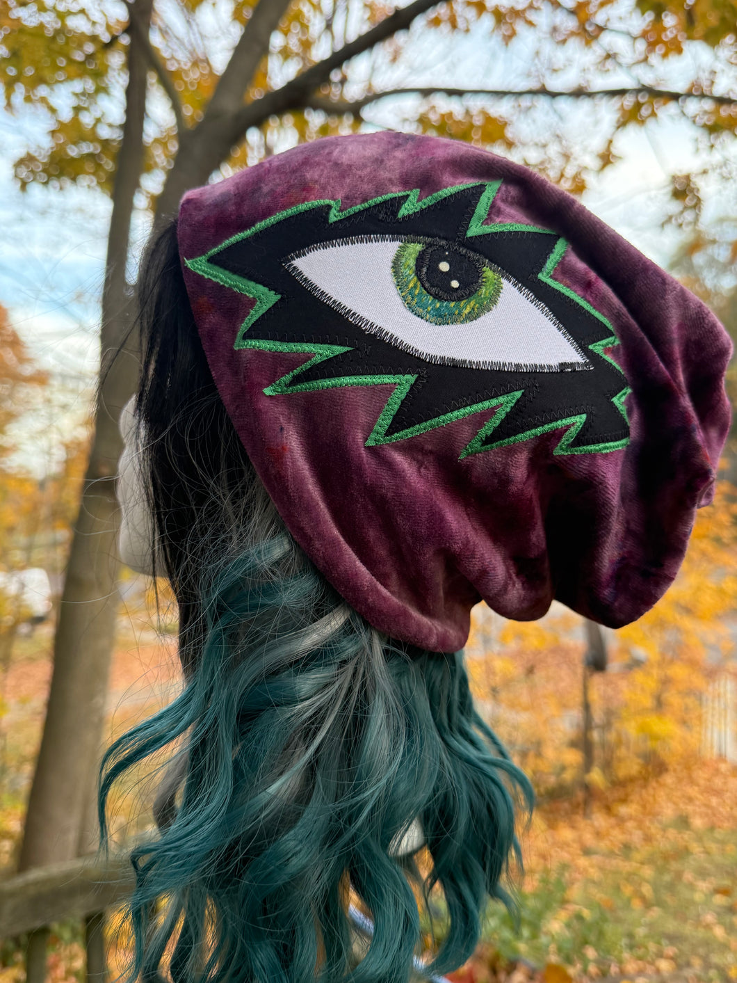 Twisted Bamboo beanie medium