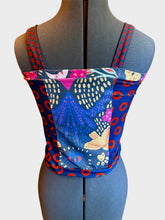 Load image into Gallery viewer, Moon snake Patchwork Tank Medium
