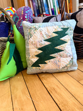 Load image into Gallery viewer, Quilted Bolt mini pillow
