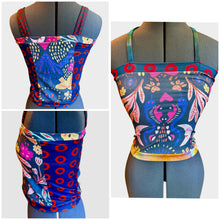 Load image into Gallery viewer, Moon snake Patchwork Tank Medium
