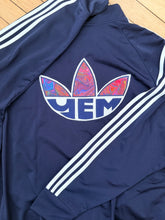 Load image into Gallery viewer, Melting Donut YEM Trey Foil 4x Adidas track jacket
