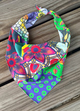 Load image into Gallery viewer, Patchwork Bandana I we’re all mad here
