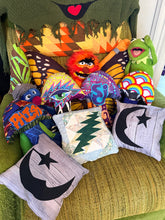 Load image into Gallery viewer, Quilted Bolt mini pillow
