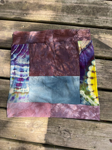 Patchwork Mini skirt large/XL