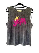 Load image into Gallery viewer, YEM JEM Pink candy sparkle top XL
