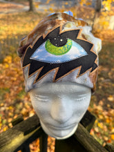Load image into Gallery viewer, Patchwork eye bolt beanie
