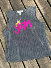 Load image into Gallery viewer, YEM JEM Pink candy sparkle top XL
