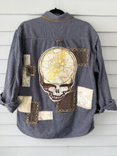 Load image into Gallery viewer, Patchwork Poppy Flannel-Large
