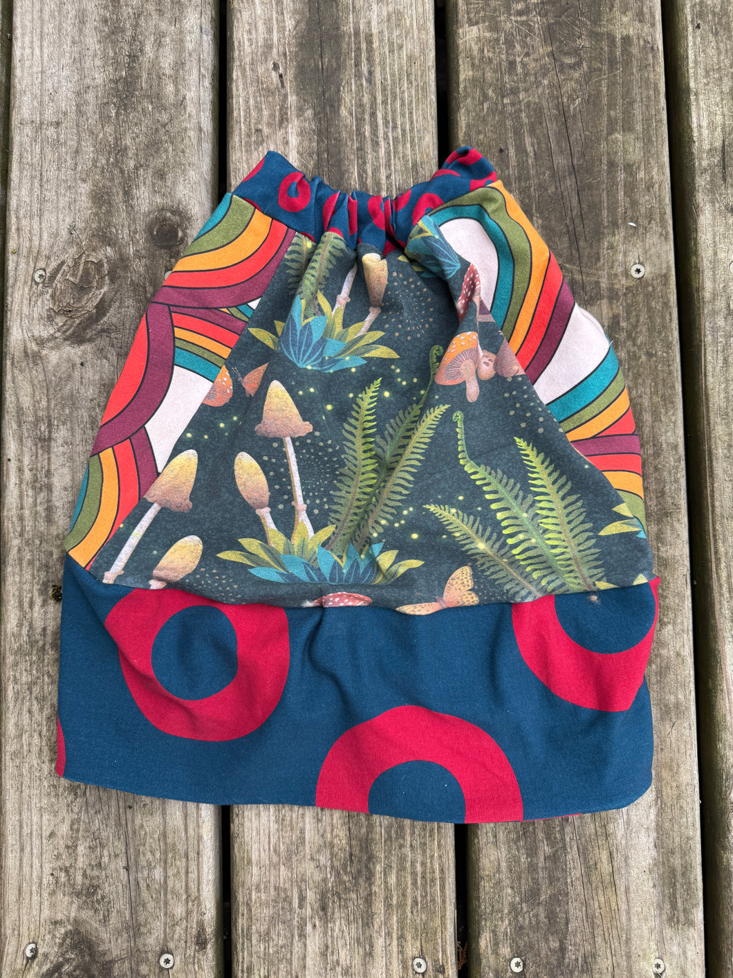 L/XL mushroom donut Halter top