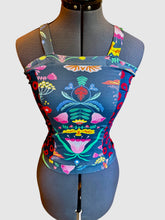 Load image into Gallery viewer, Heart flower Patchwork Top small
