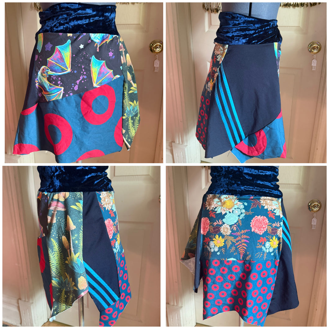 Patchwork Phairy skirt 30-34” waist