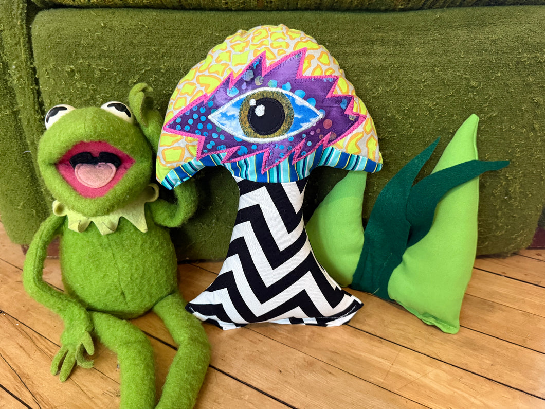 3rdEYE 13 points mushroom pillow