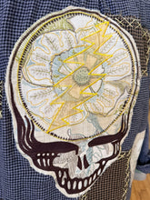 Load image into Gallery viewer, Patchwork Poppy Flannel-Large
