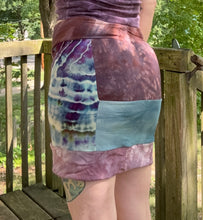 Load image into Gallery viewer, Patchwork Mini skirt large/XL

