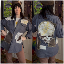 Load image into Gallery viewer, Patchwork Poppy Flannel-Large
