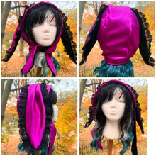 Load image into Gallery viewer, Bunny Ear Hoodie Bonnet
