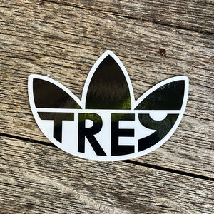 Trey Foil Phish sticker 3.5x2.5” vinyl