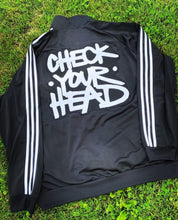 Load image into Gallery viewer, Check your head Adidas Track jacket
